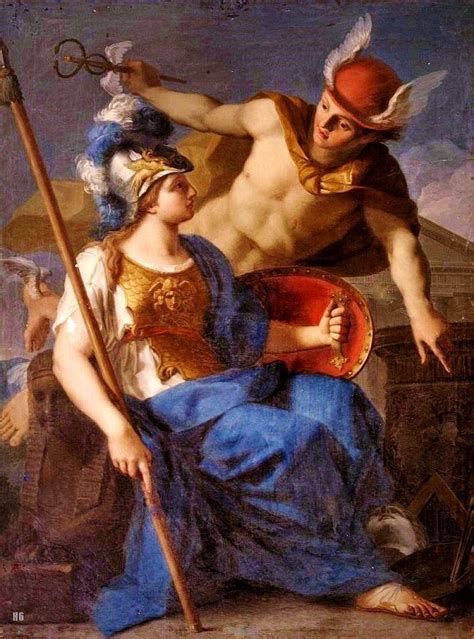 hermes and athena